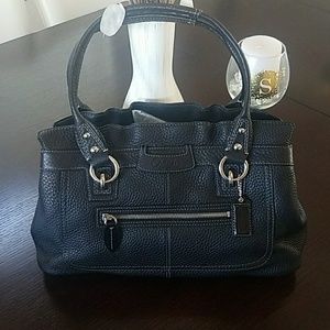 Coach Black Penelope Satchel